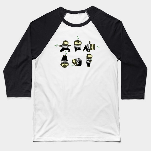 Breath Baseball T-Shirt by meriall